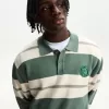 Striped polo sweater Striped polo sweater
