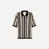 Striped textured short sleeve shirt Striped textured short sleeve shirt