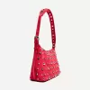 Studded faux suede bag Studded faux suede bag