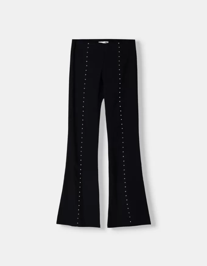 Studded flared pants Studded flared pants