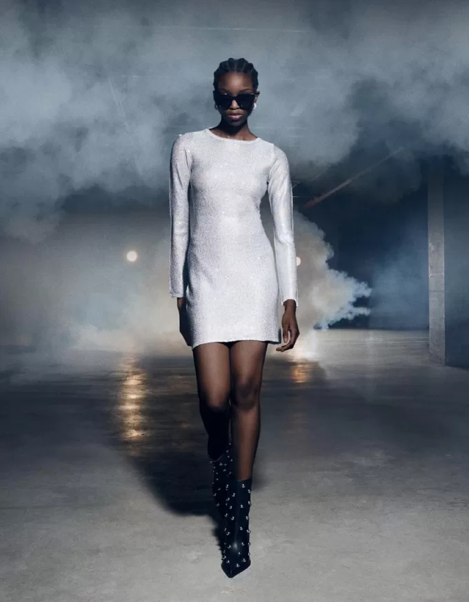 Studded high-heel ankle boots Studded high-heel ankle boots