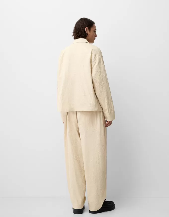 Super baggy creased pants Super baggy creased pants