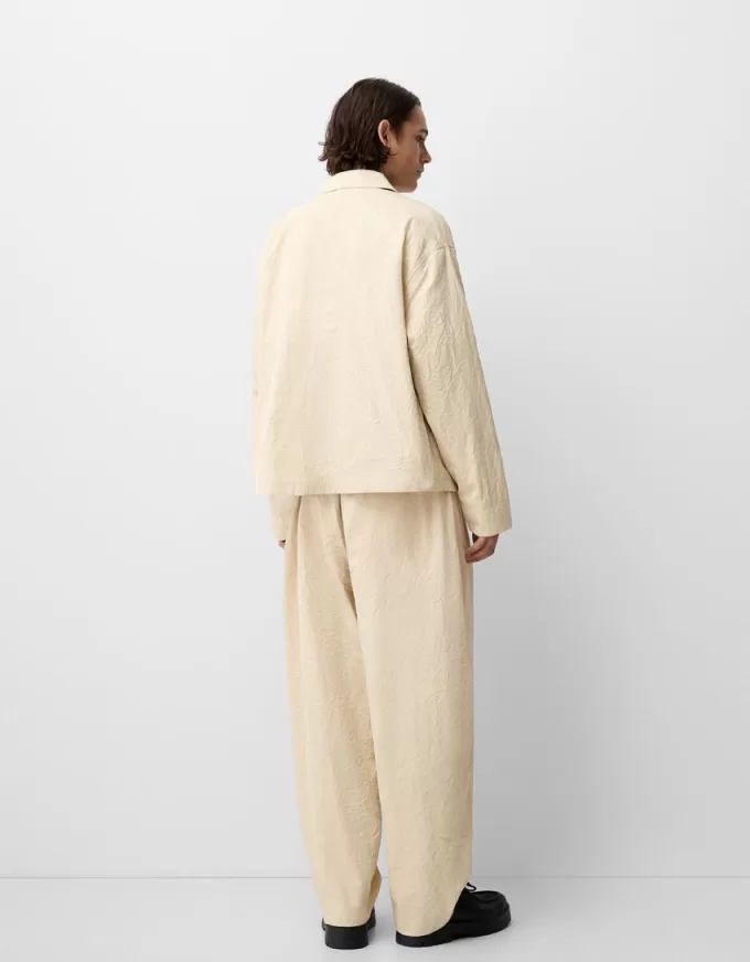 Super baggy creased pants Super baggy creased pants