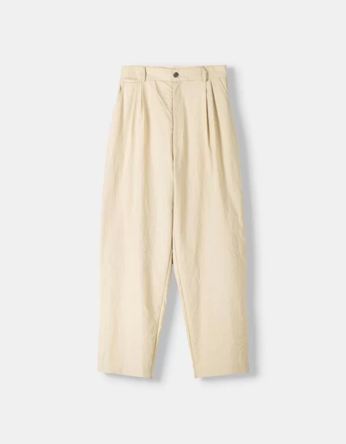 Super baggy creased pants Super baggy creased pants