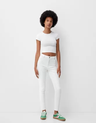 Super high-rise skinny jeans
