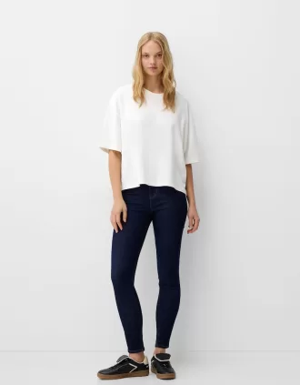 Super high-rise skinny jeans