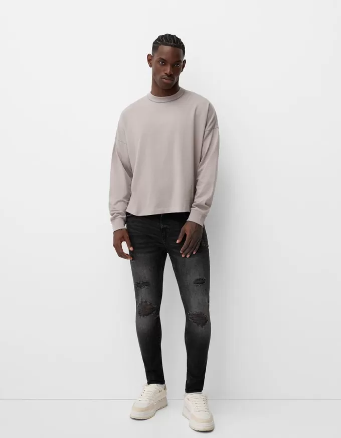 Super skinny ripped jeans Super skinny ripped jeans