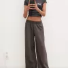Super wide-leg plush pants Super wide-leg plush pants