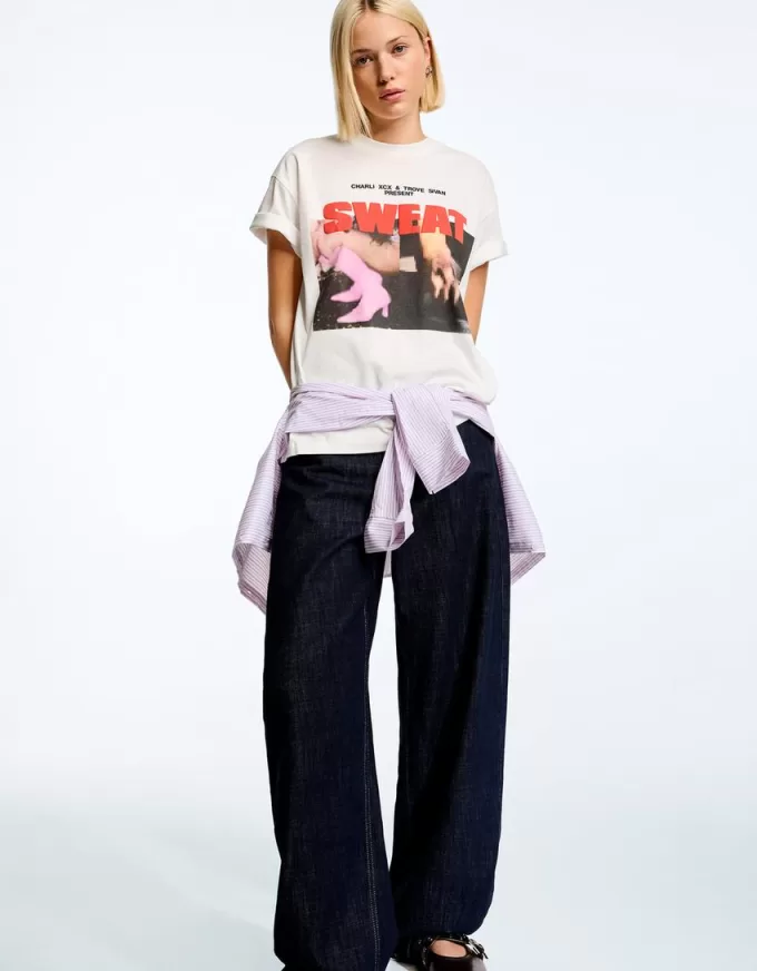 Sweat Charli xcx & Troye Sivan short sleeve T-shirt Sweat Charli xcx & Troye Sivan short sleeve T-shirt