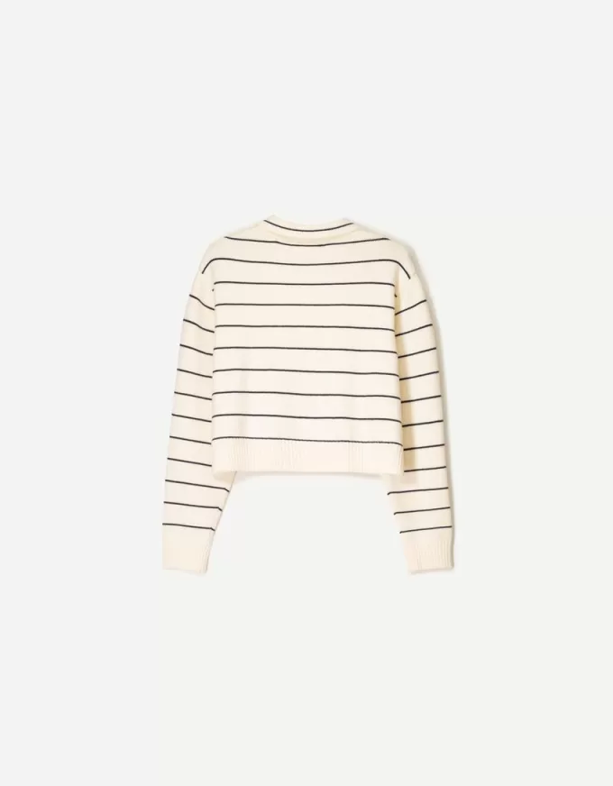 Sweater with polo collar Sweater with polo collar