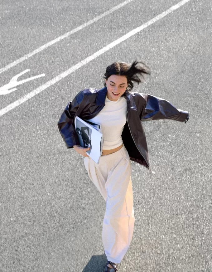 Tailored balloon fit pants Tailored balloon fit pants