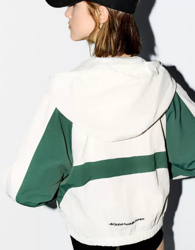 Technical jacket with hood