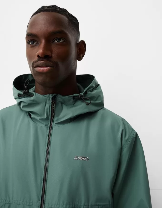 Technical jacket with hood Technical jacket with hood