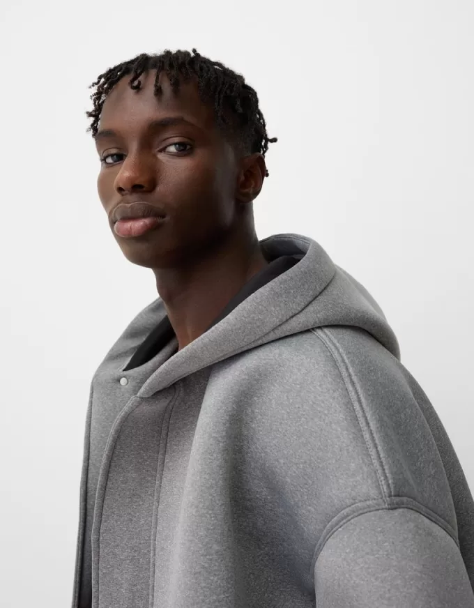 Technical jacket with hood Technical jacket with hood