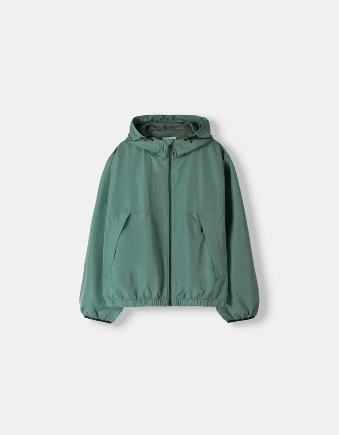 Technical jacket with hood Technical jacket with hood