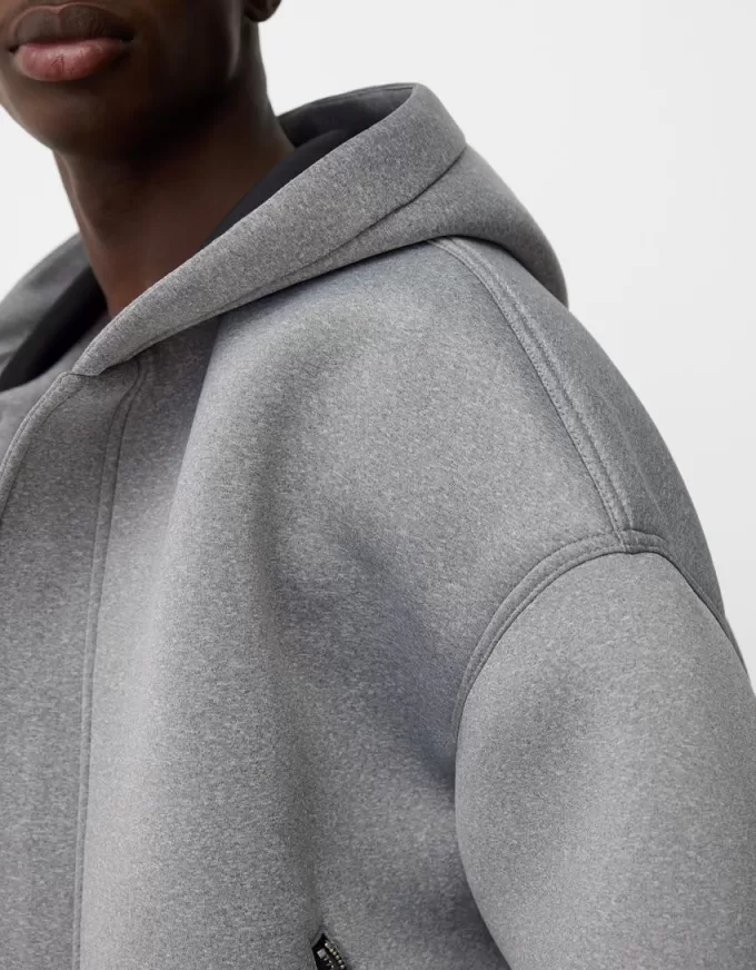 Technical jacket with hood Technical jacket with hood