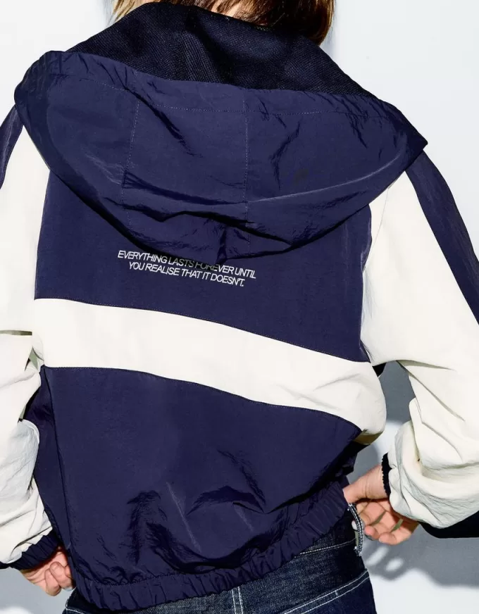 Technical jacket with hood Technical jacket with hood