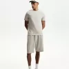 Textured Bermuda shorts Textured Bermuda shorts