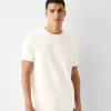 Textured short sleeve T-shirt Textured short sleeve T-shirt