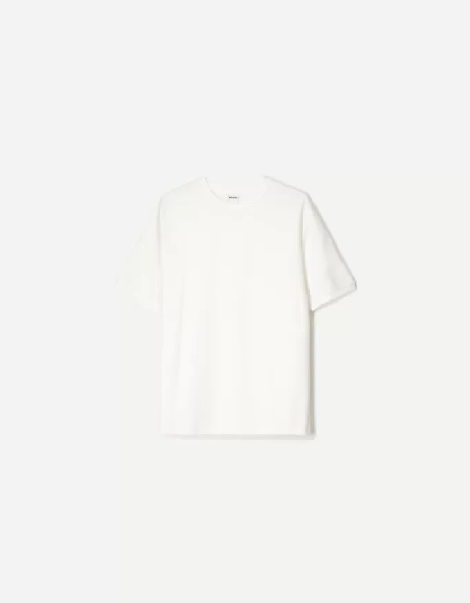 Textured short sleeve T-shirt Textured short sleeve T-shirt
