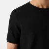 Textured short sleeve T-shirt Textured short sleeve T-shirt