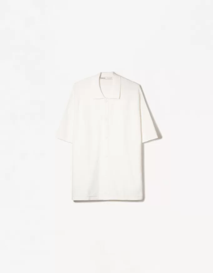Textured short sleeve shirt Textured short sleeve shirt