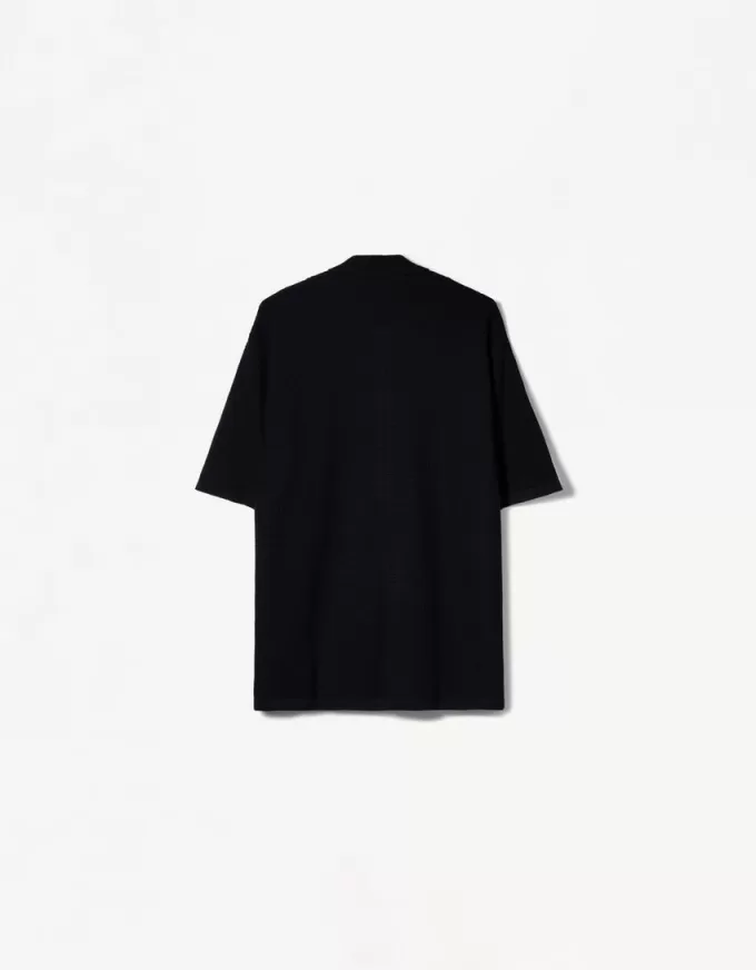 Textured short sleeve shirt Textured short sleeve shirt