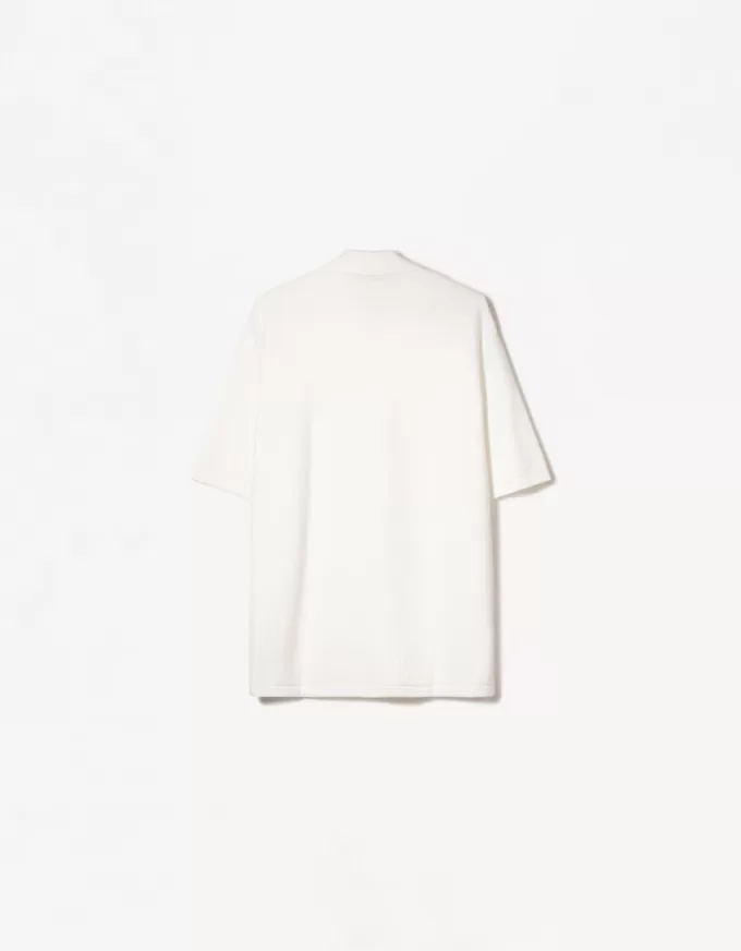 Textured short sleeve shirt Textured short sleeve shirt