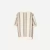 Textured striped short sleeve T-shirt Textured striped short sleeve T-shirt