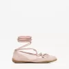Tied sporty ballerinas