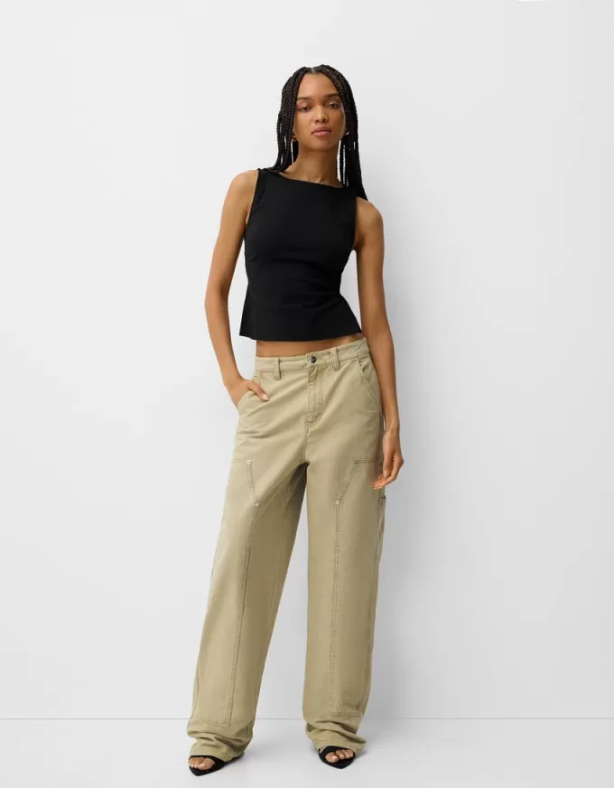 Top with tied detail at the back Top with tied detail at the back