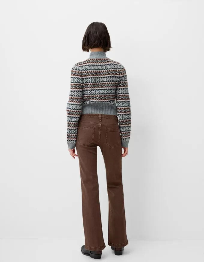 Twill flared pants Twill flared pants