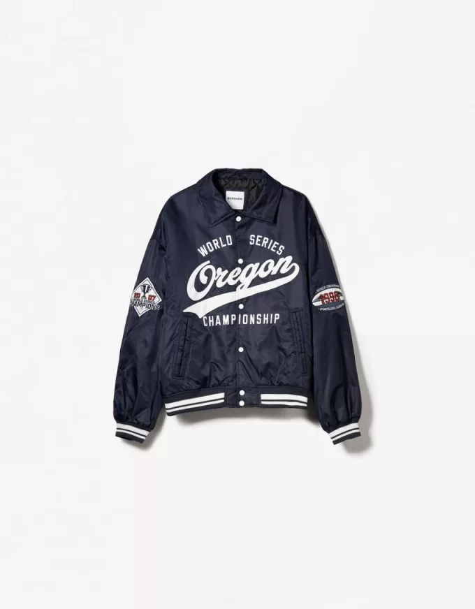 Varsity bomber jacket Varsity bomber jacket
