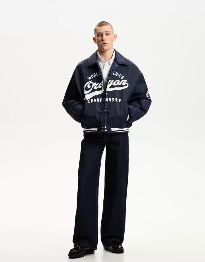 Varsity bomber jacket Varsity bomber jacket