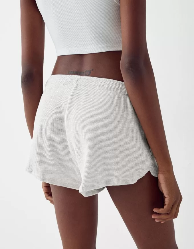 Waffle-knit shorts Waffle-knit shorts