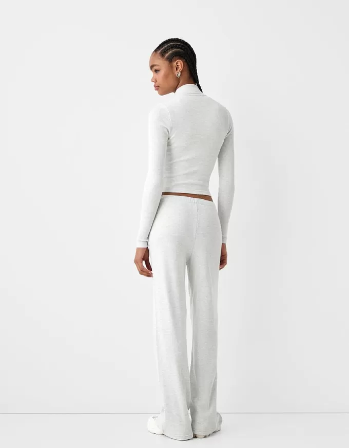 Waffle-texture pants Waffle-texture pants