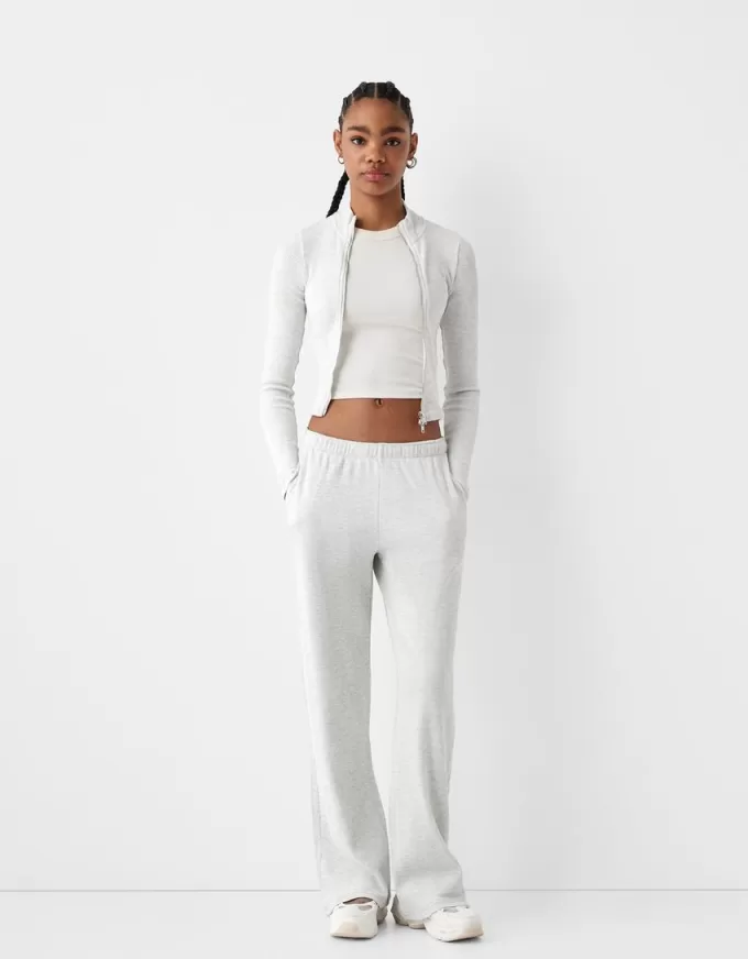 Waffle-texture pants Waffle-texture pants