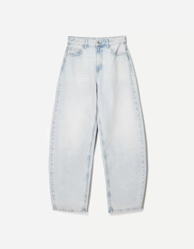 Wide barrel jeans