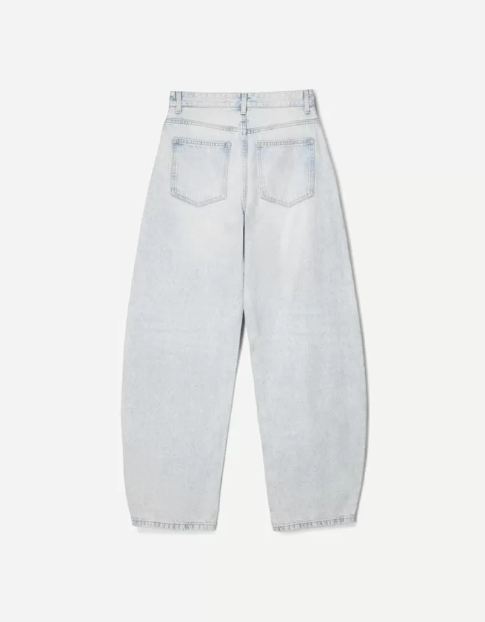 Wide barrel jeans