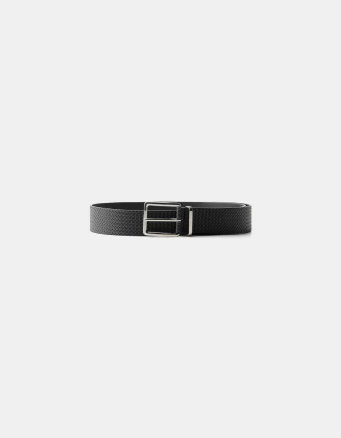 Wide braided belt Wide braided belt
