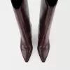 Wide-calf high-heel boots