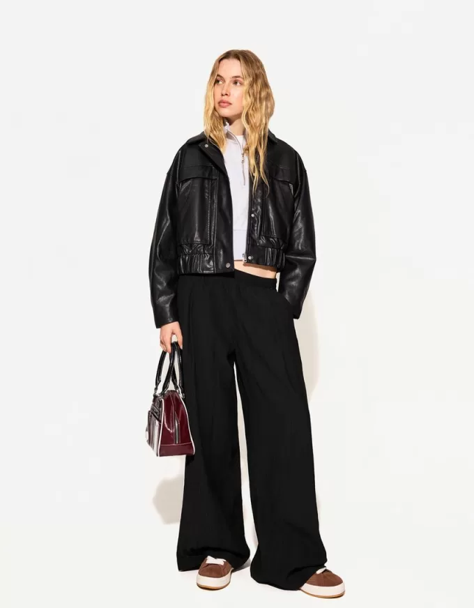 Wide-leg drawstring pants Wide-leg drawstring pants