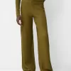 Wide leg embossed pants Wide leg embossed pants