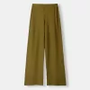 Wide leg embossed pants Wide leg embossed pants