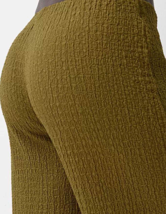 Wide leg embossed pants Wide leg embossed pants