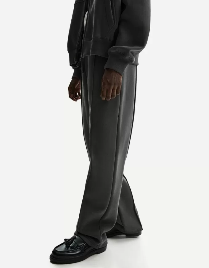 Wide-leg plush pants Wide-leg plush pants