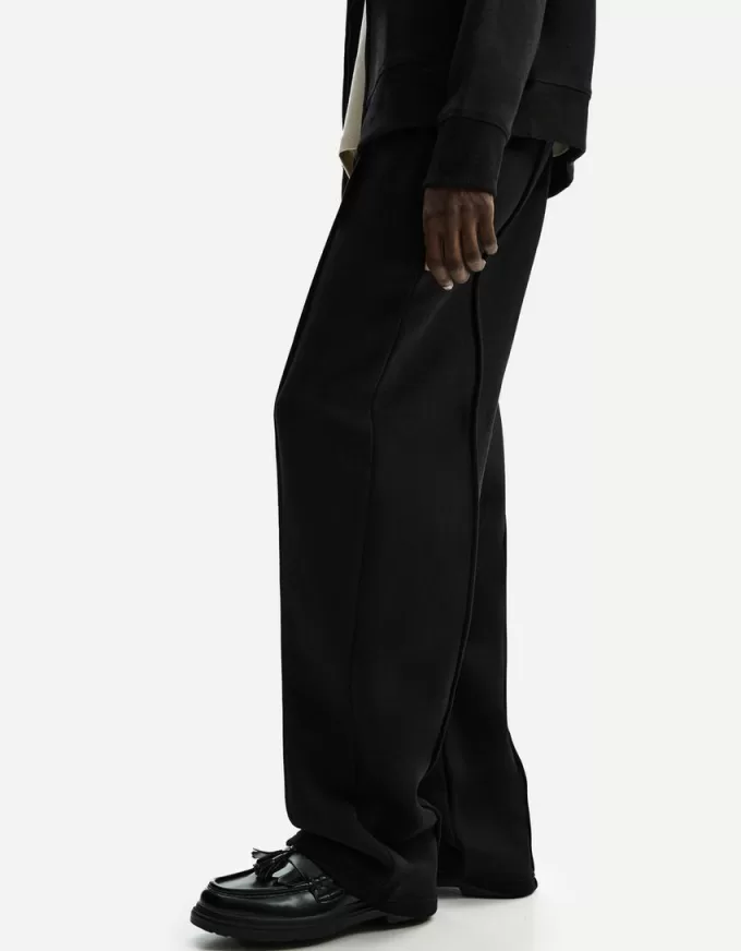 Wide-leg plush pants Wide-leg plush pants