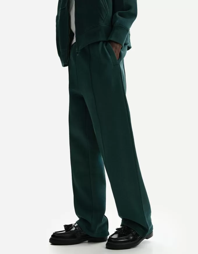 Wide-leg plush pants Wide-leg plush pants