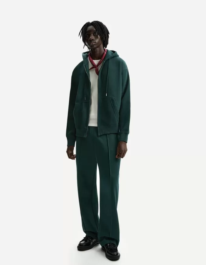 Wide-leg plush pants Wide-leg plush pants