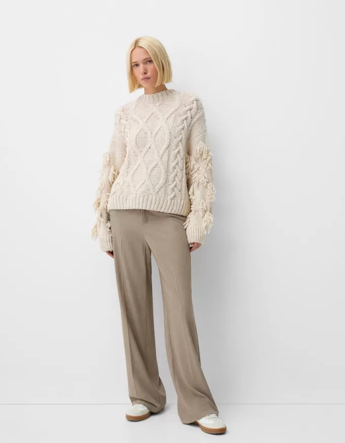 Wide-leg tailoring pants Wide-leg tailoring pants
